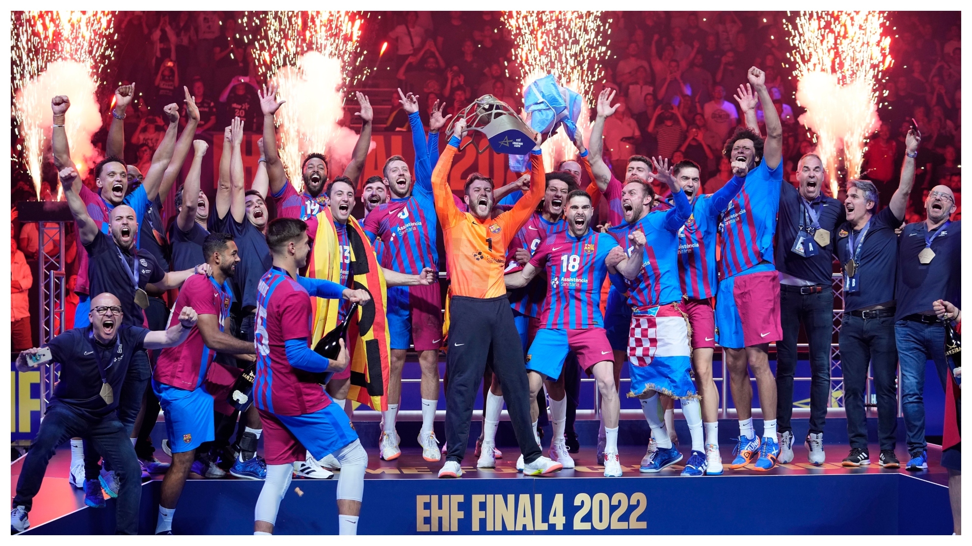 EHF Champions League 2022. Final 4 - FINAL. Barça vs. Lomza Vive Kielce